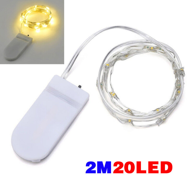 Warm White Fairy Lights – Cozy LED String Lights for Home Decor