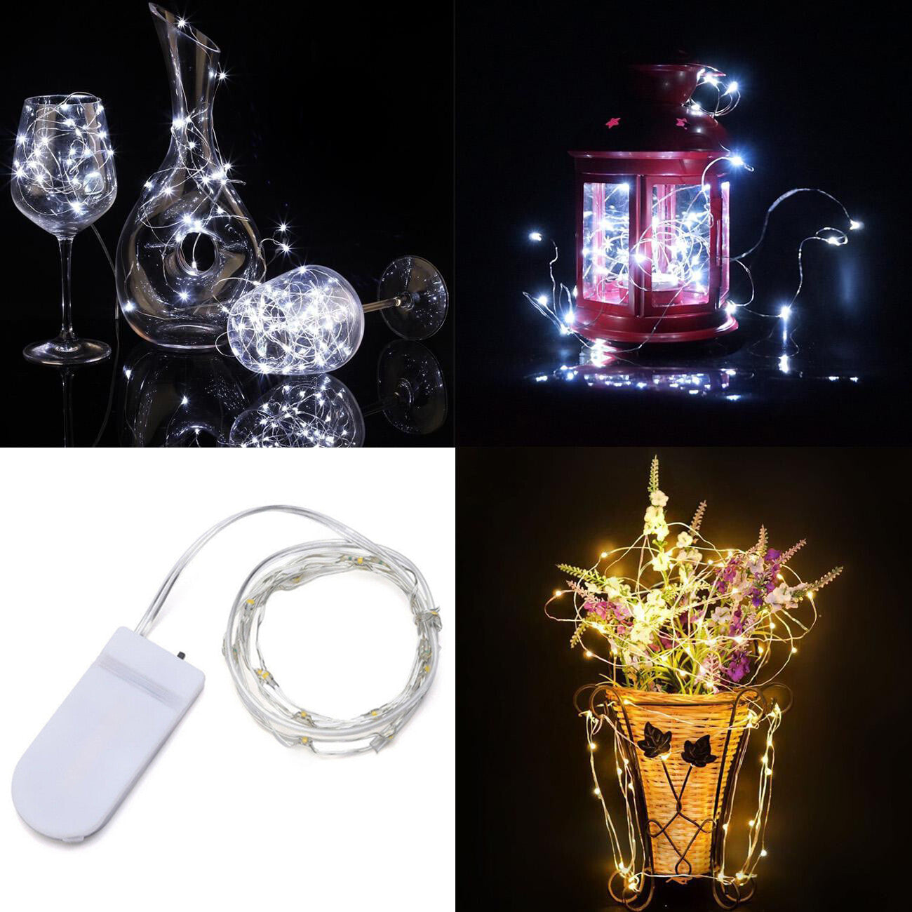 Warm White Fairy Lights – Cozy LED String Lights for Home Decor